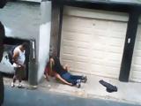 Security Cam Taped Amateur Street Hooker Fucked In Alley